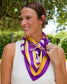 Harper Striped Large Scarf