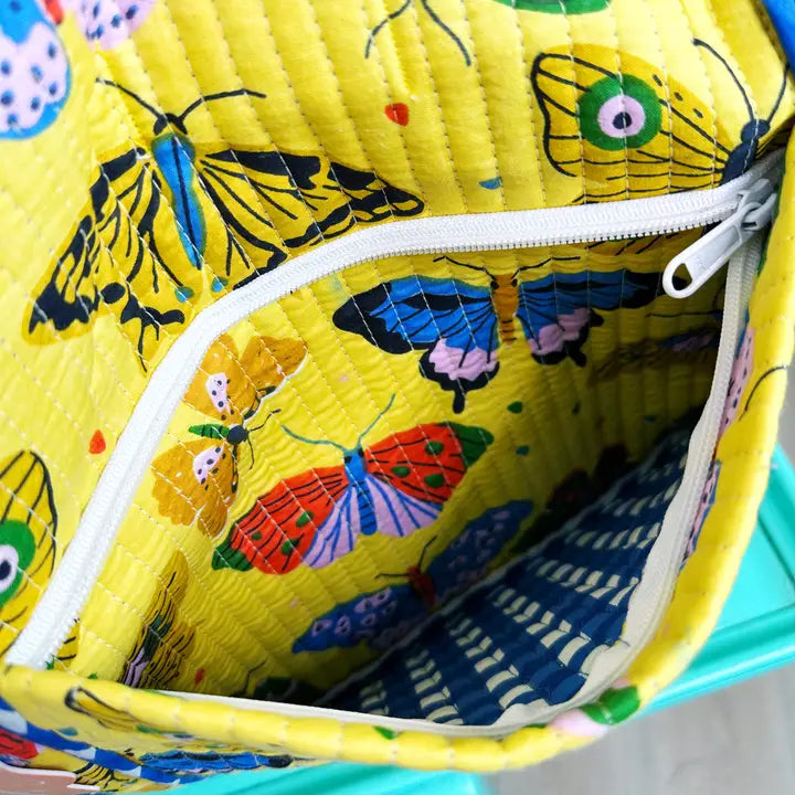 Quilted Duffle Weekender Bag