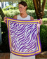 Harper Striped Medium Scarf